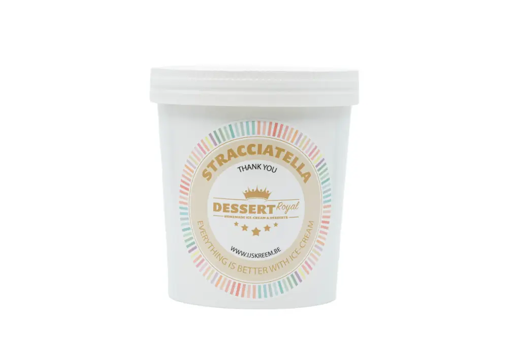 Stracciatella roomijs