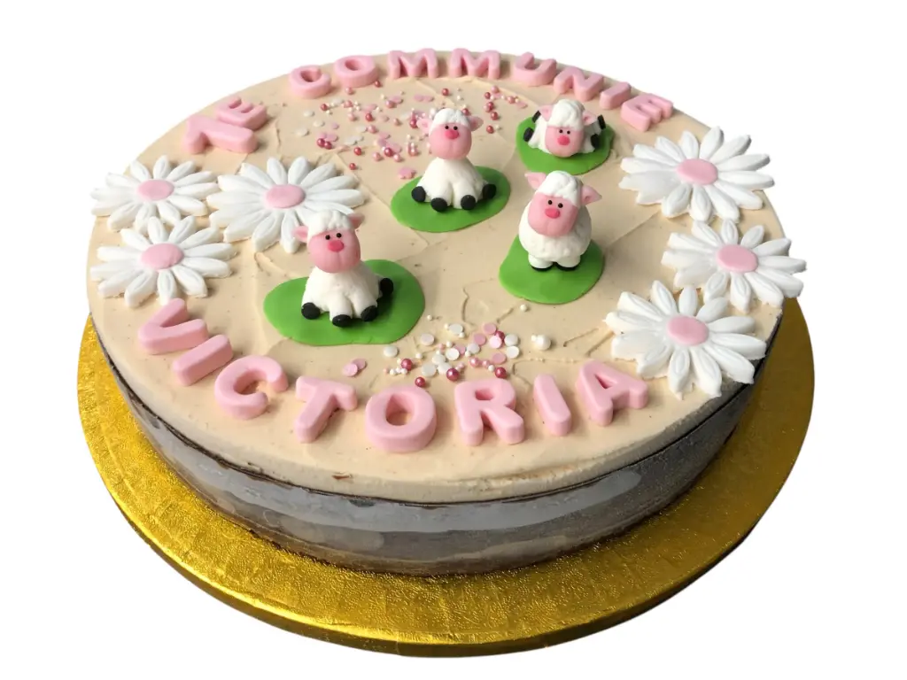 Ijstaart op maat (12-14p) (Chocolade, Rice crispies, praliné en melkchocolade, Melkchocolade)